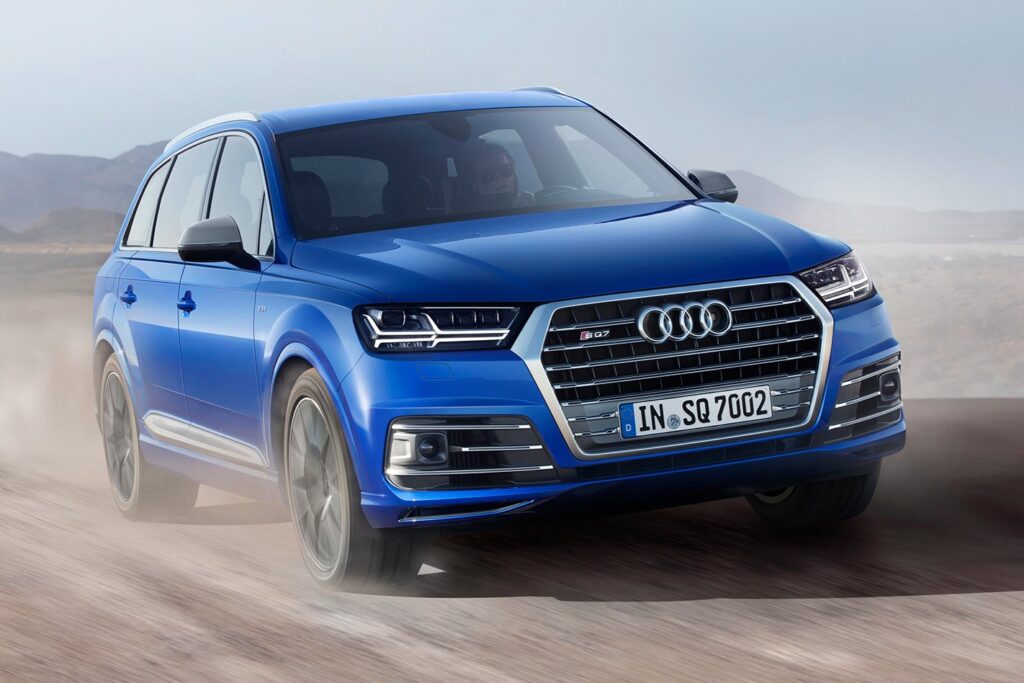 Audi SQ7 debuts electric turbo