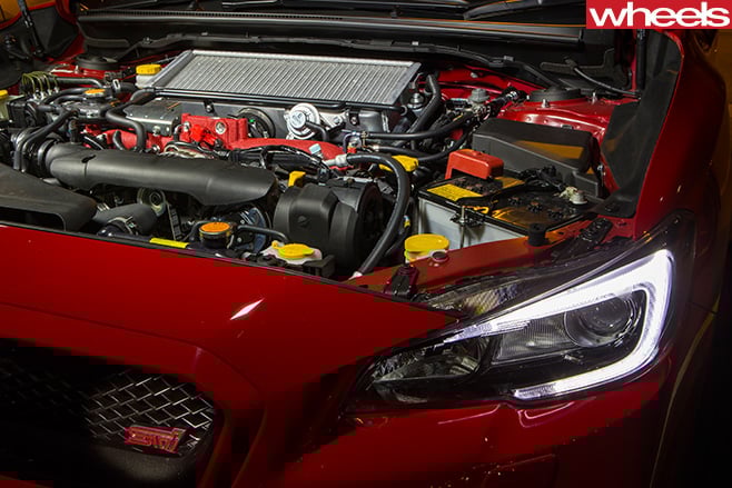 Subaru -WRX-STi -engine