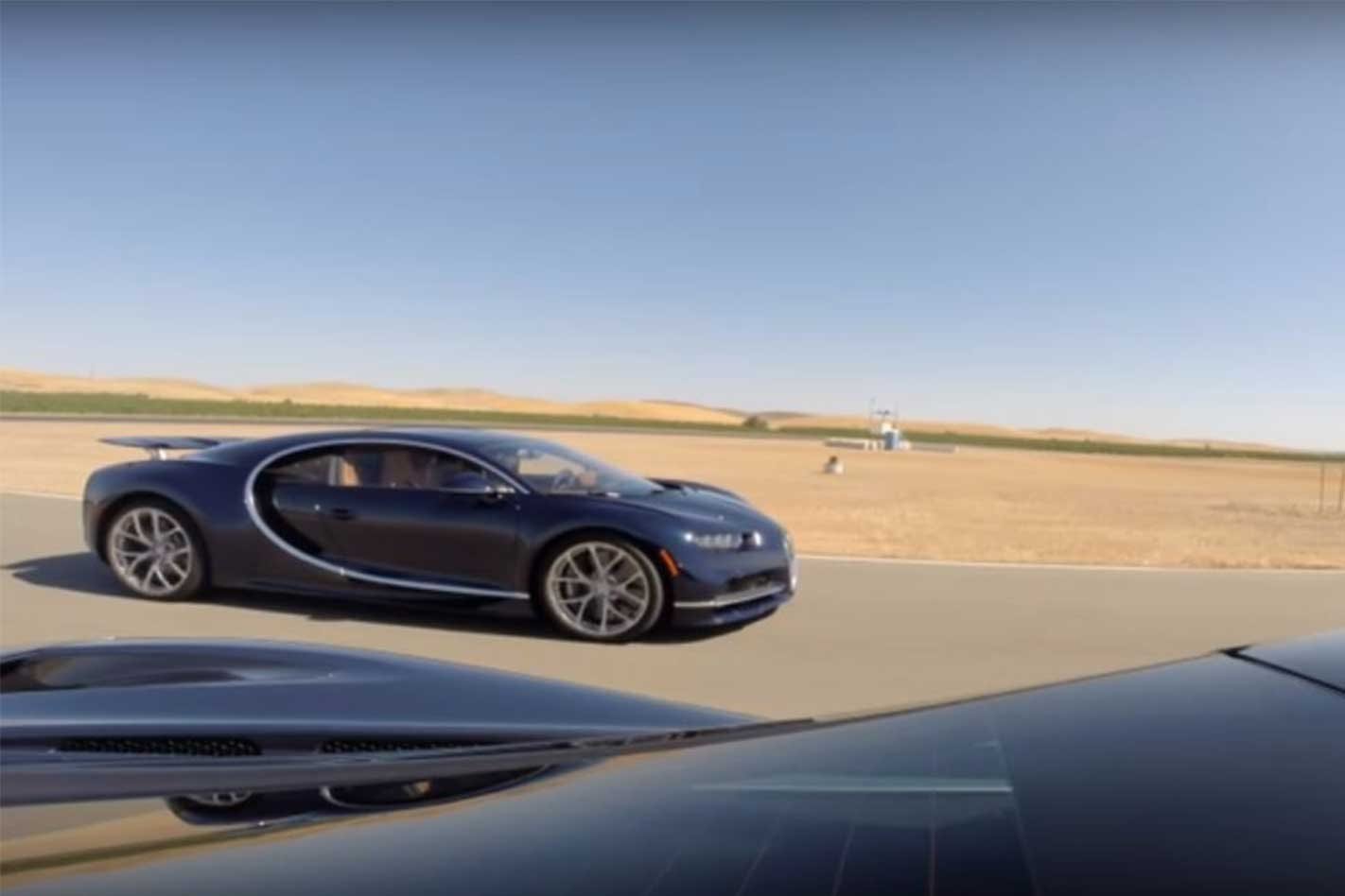 Mclaren 720s vs Bugatti Chiron 1