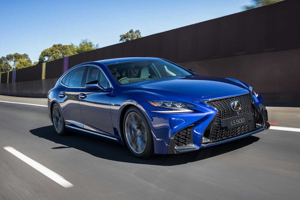2018 Lexus LS 500 Australian pricing