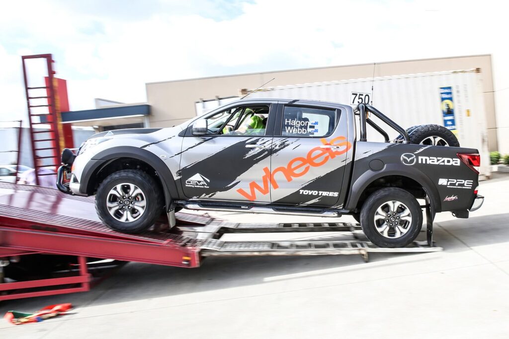 Finke desert rally Mazda BT-50