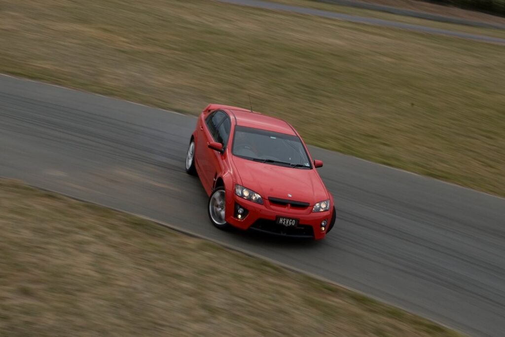 2008 HSV GTS aerial