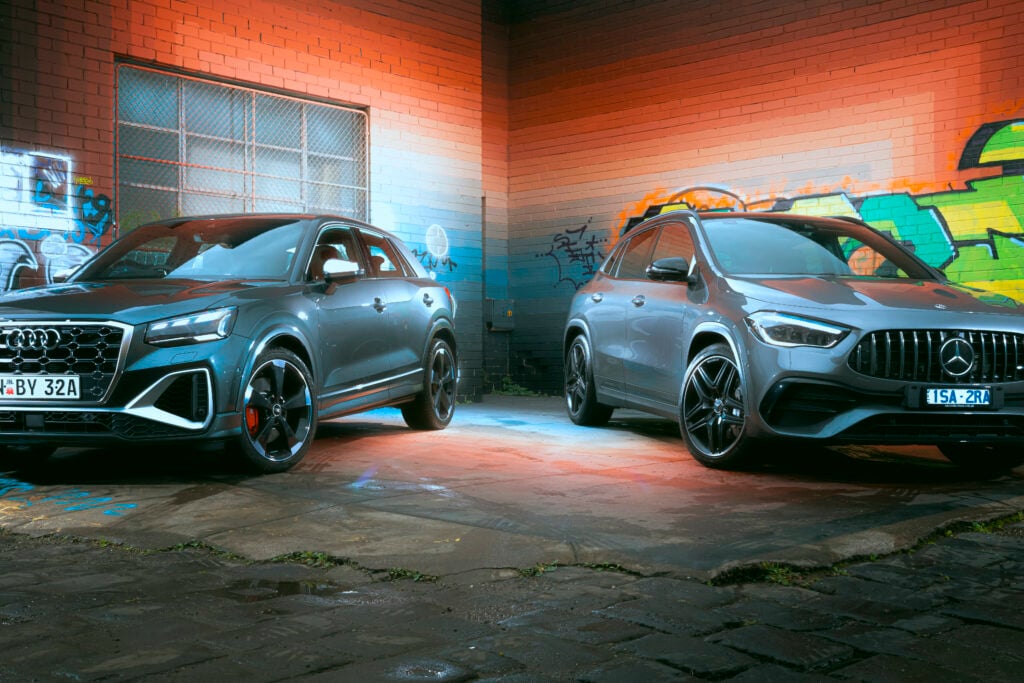 Audi SQ2 Mercedes-AMG GLA 35