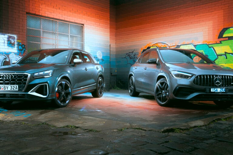 Audi SQ2 Mercedes-AMG GLA 35
