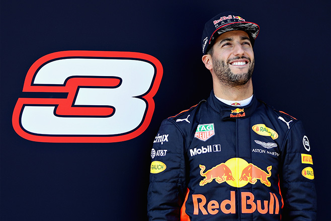 Daniel Ricciardo F1 driv