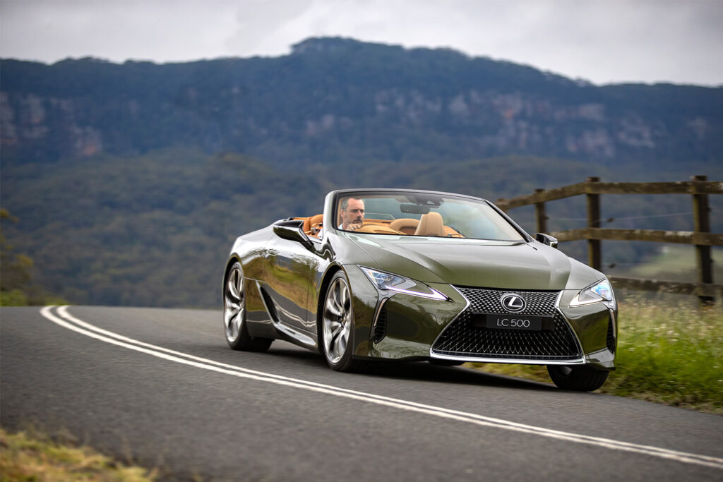 2021 Lexus LC500 Convertible review