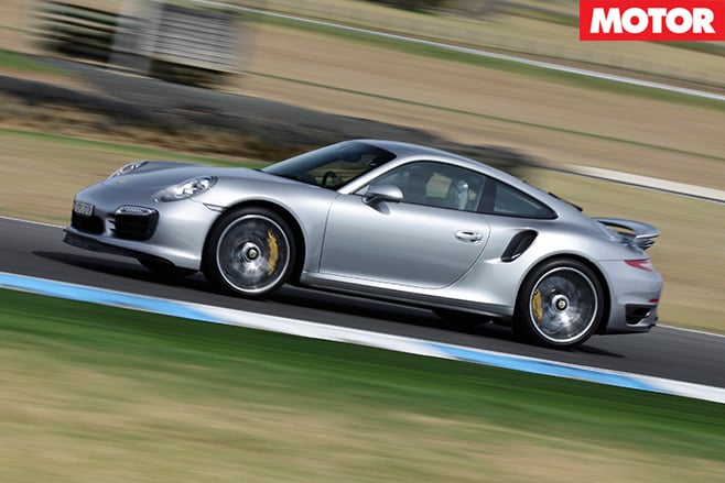 Porsche 911 Turbo S side