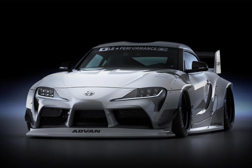 Liberty Walk Toyota Supra widebody