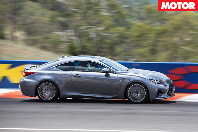Lexus rc f driving side