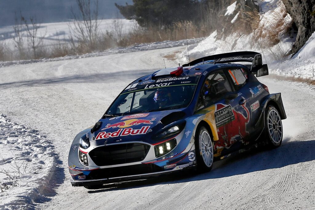 WRC rally cars