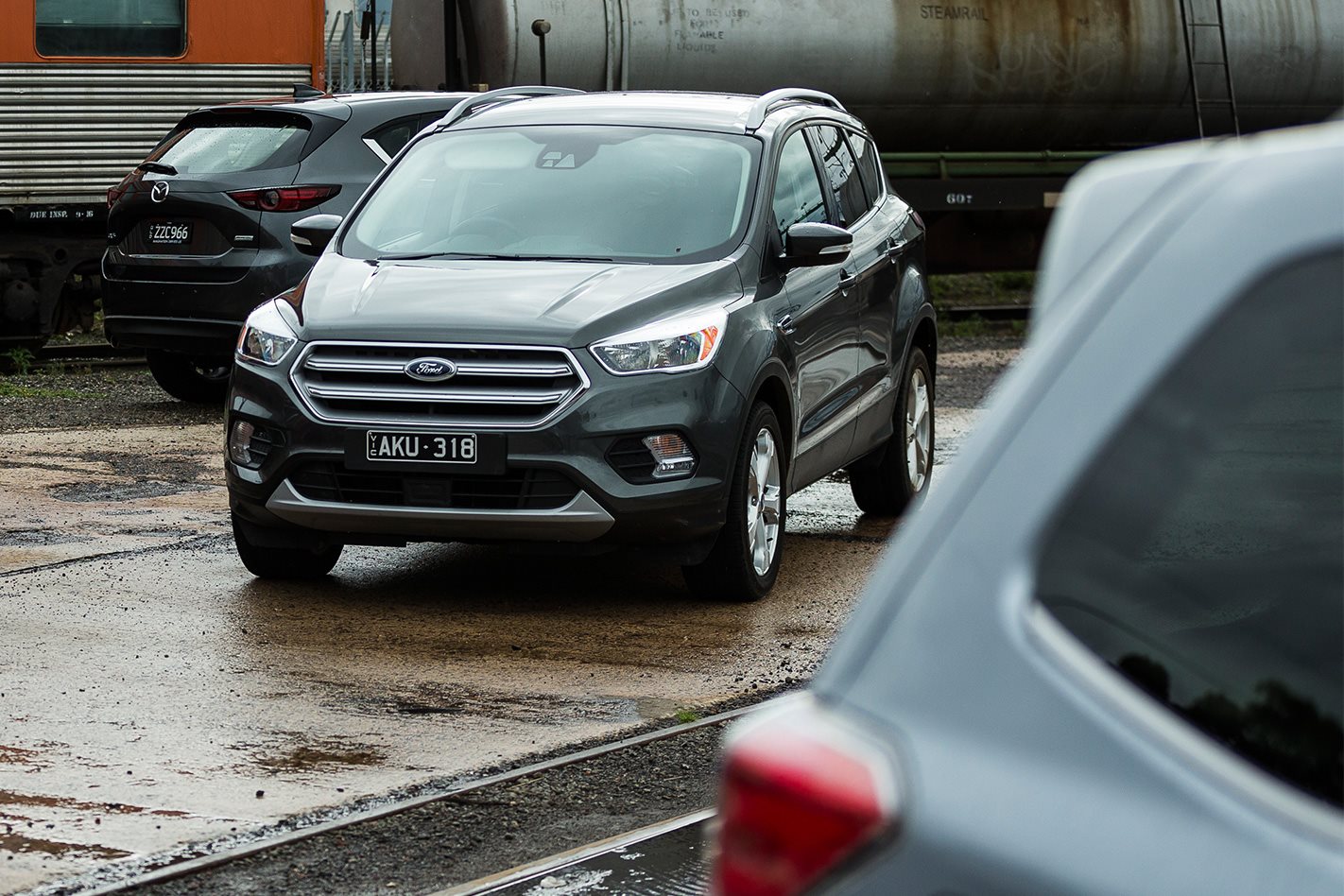 Ford Escape v Kia Sportage v Mazda CX-5 v Subaru Forester v Volkswagen Tiguan