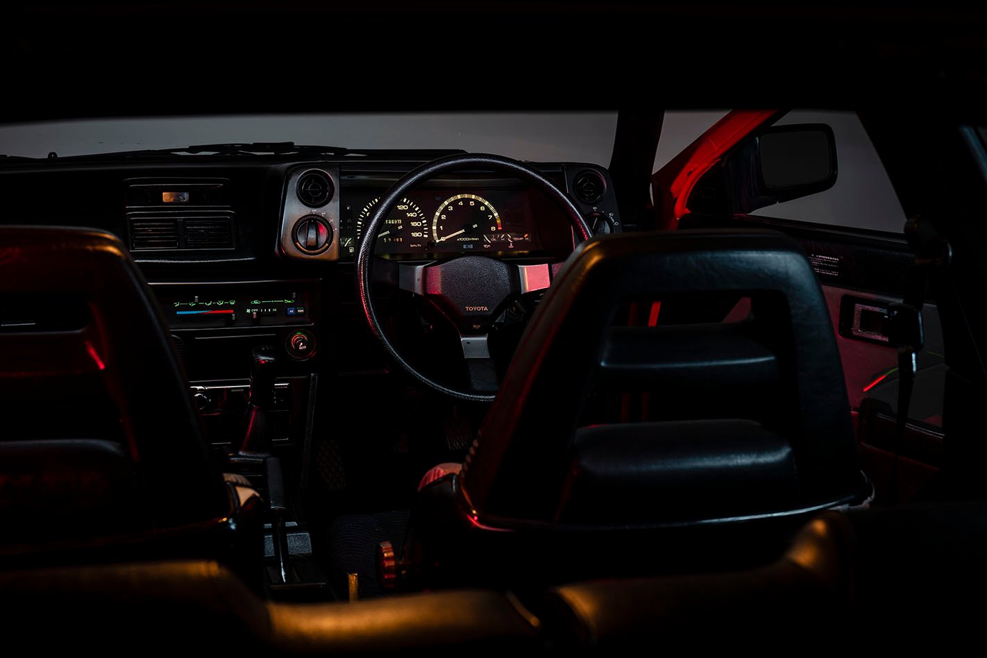 Toyota AE86 interior