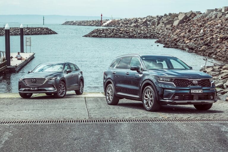 Kia Sorento vs Mazda CX-9 comparison