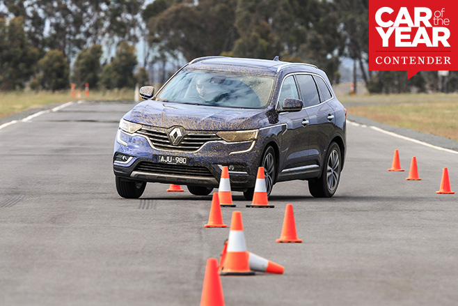 Renault Koleos driving