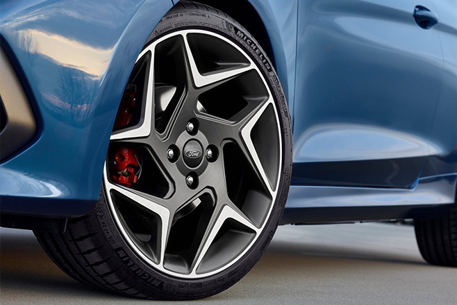 2017 Ford Fiesta ST wheels
