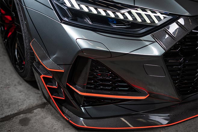 ABT RS7-R front splitter