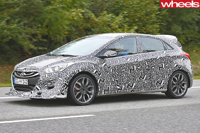 Hyundai -N-side -driving -front