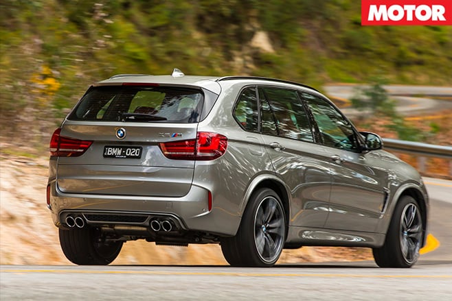 BMW X5M review rear