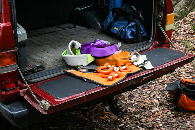 Recovery kit on Taillight