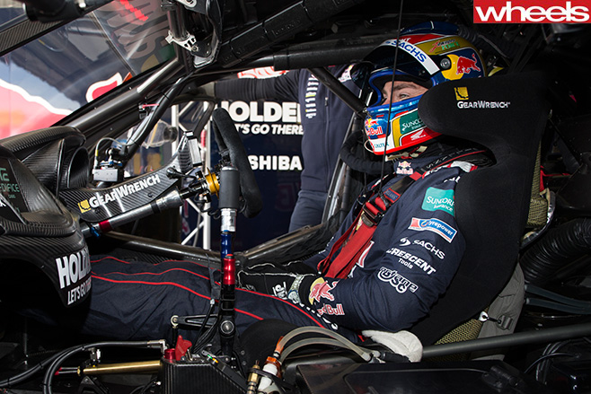 Lowndes -inside -Bathurst -1000-car