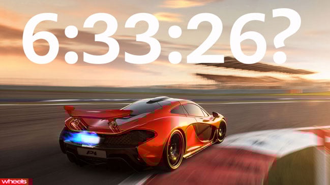 McLaren, P1, world's, fastest, nurburgring, lap, record, new