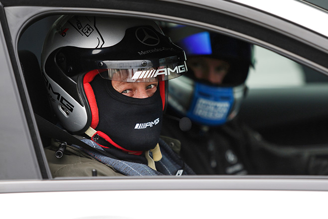 Glenn Butler in AMG C63 S