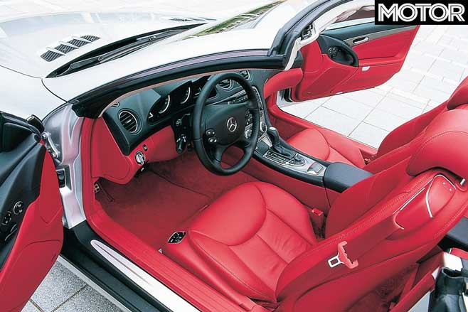 2001 Mercedes-Benz SL500 interior