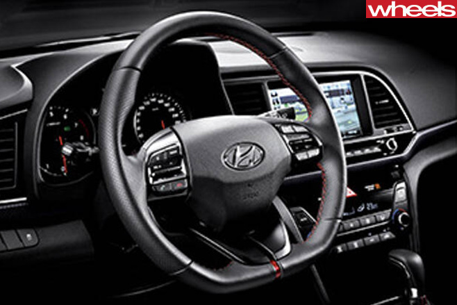 Hyundai -elantra -sr -interior
