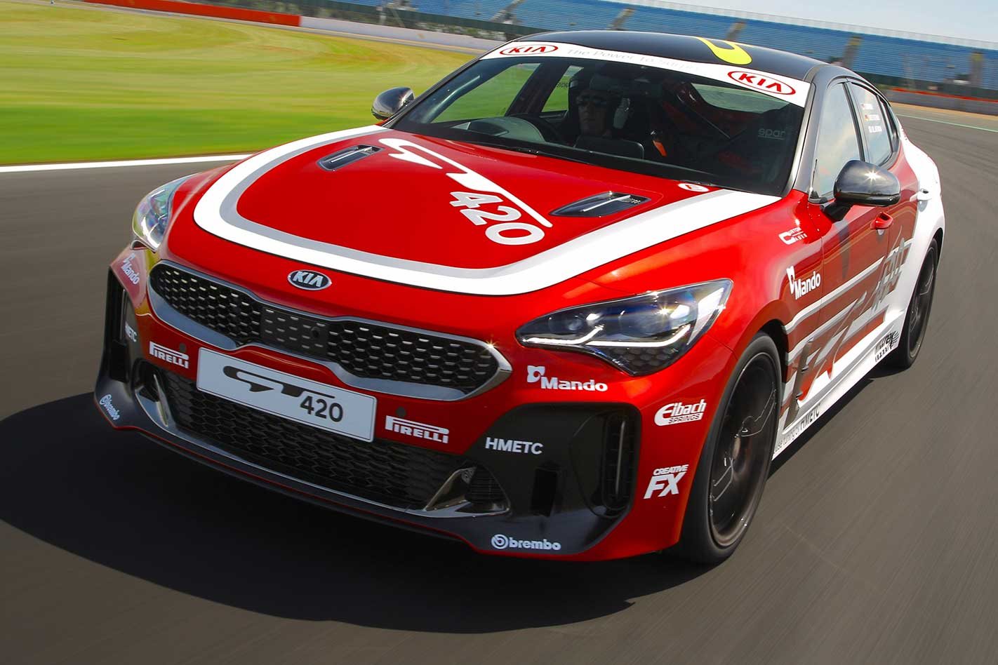 Kia Stinger GT 315kW GT420 track car