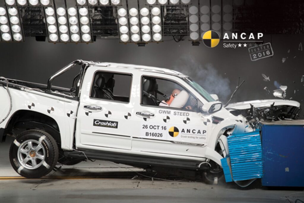 2017 Great Wall Steed ANCAP crash test