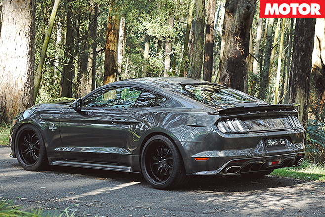 Shelby Mustang Super Snake rear driving