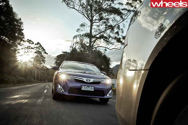 2012-Toyota -Camry -Hybrid -front