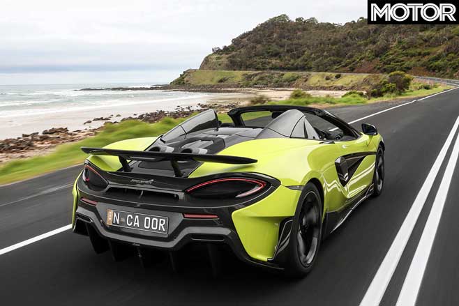 2019 McLaren 600LT Spider performance