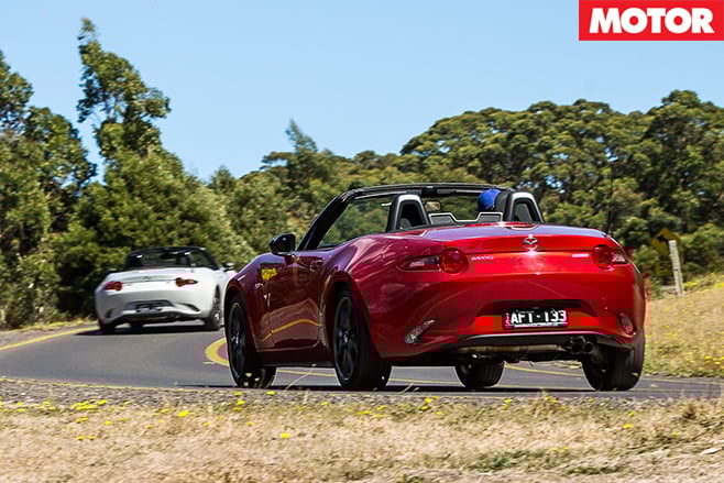 Mazda MX-5 1.5 litre vs 2.0-litre rear driving