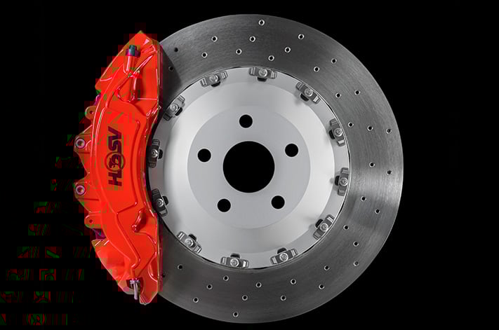 HSV compound disc and caliper