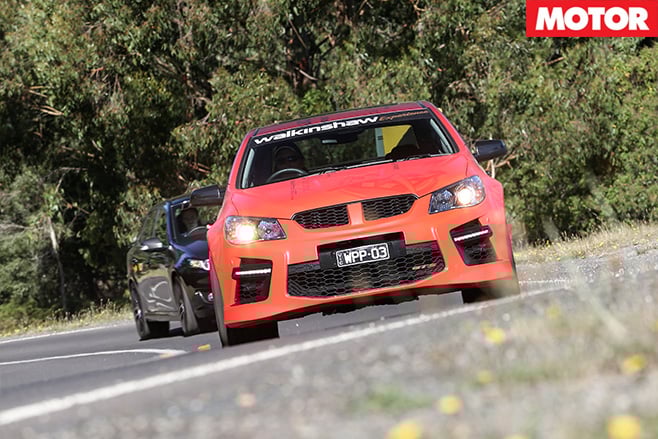 Walkinshaw overtaking