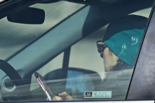 driving and texting