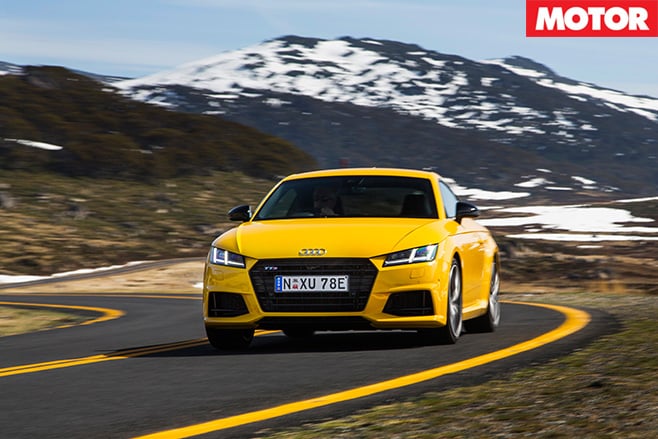 Audi tts coupe front