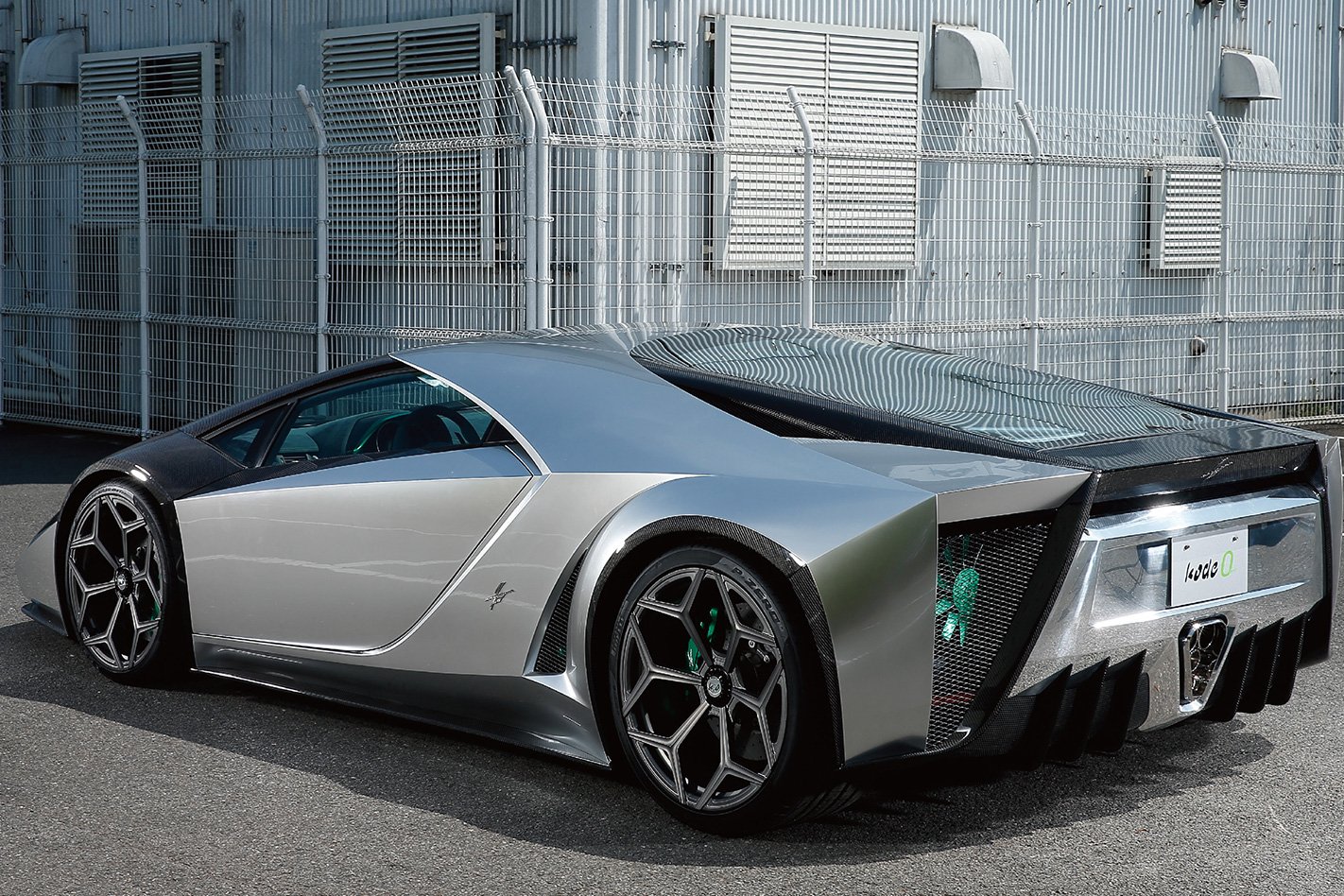 Kode 0 Lamborghini Aventador rear
