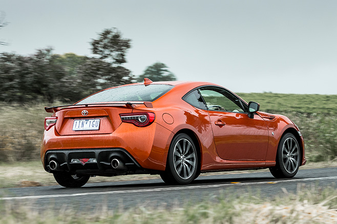 2017 Toyota 86 GTS rear