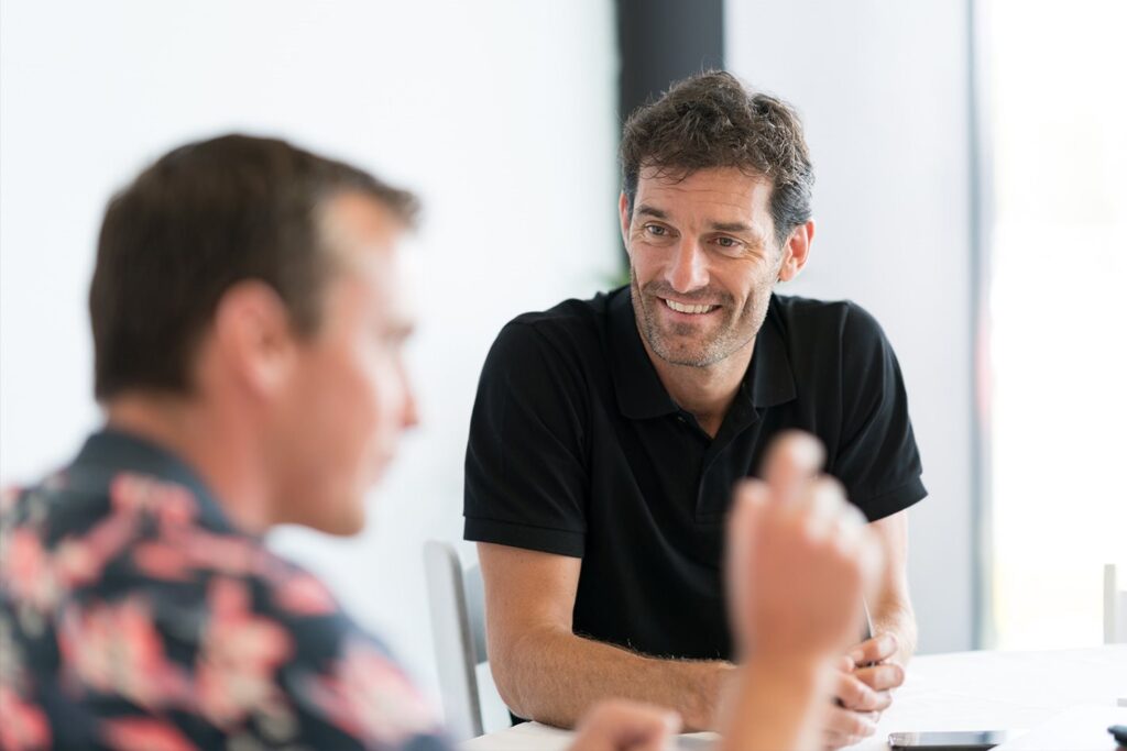 Mark Webber The time I photobombed the school photo in a Corona