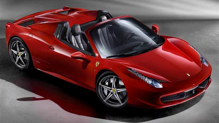 Ferrari 458 Spider revealed
