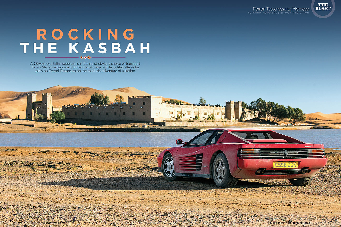 Testarossa to Morocco