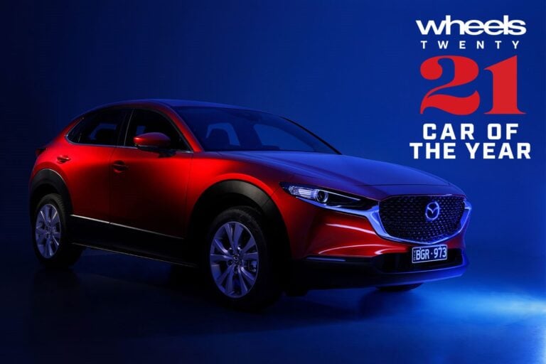 2021 Wheels Car of the Year winner Mazda CX-30