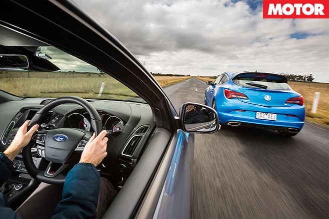 Focus vs astra rear