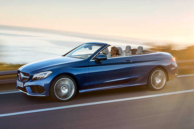 Mercedes-Benz C-Class Cabriolet front side
