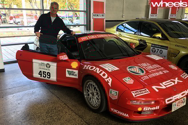 Honda -NSX-red