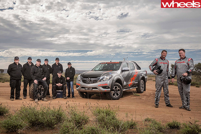 FINKE-2016-Mazda -BT-50-team -Wheels