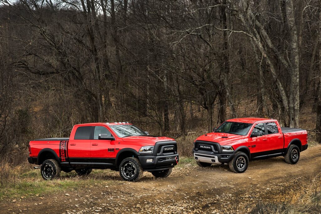 FCA RAM front side red