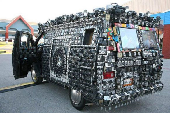 Harold Blank camera van